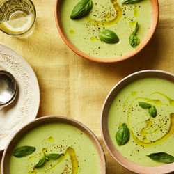 Courgette And Almond Gazpacho
