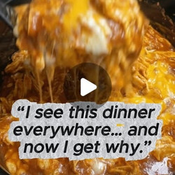 Crockpot Chicken Enchilada Casserole