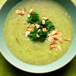Broccoli And Dark Miso Soup