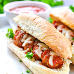 Meatball Subs With Frozen Meatballs