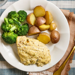Ina Garten’s Mustard-roasted Fish