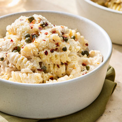 Crockpot Caesar Chicken Pasta