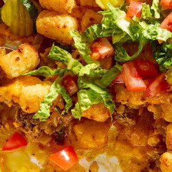 Cheeseburger Tater Tot Casserole