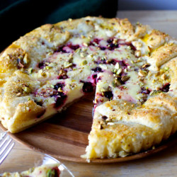 Blackberry Cheesecake Galette