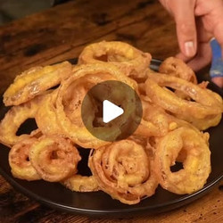 Crispiest Onion Rings With Sprite Sauce crisp all day apps snacks
