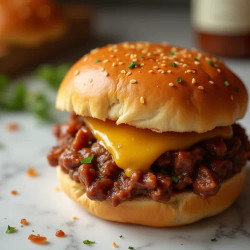 Irresistible French Onion Beef Sloppy Joes