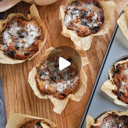 Bread Pudding Muffins