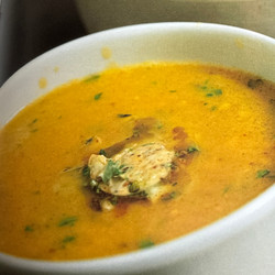 Split Pea Soup With Moroccan Spiced Butter