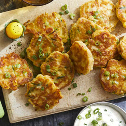 Zucchini Corn Fritters