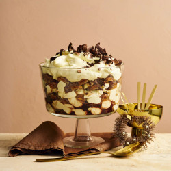 Easy, no egg, Tiramisu Trifle