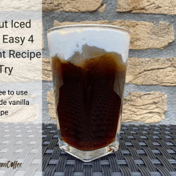 Coconut Iced Coffee &amp; Vanilla Syrup in the link