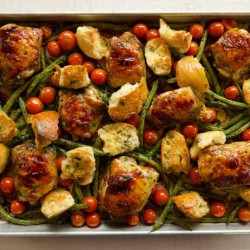 Italian Chicken Sheet Pan Supper-Pioneer Woman