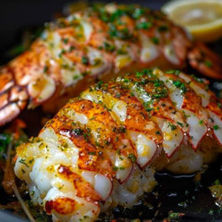 Garlic Lemon Lobster