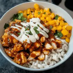 Irresistible High Protein Bbq Ranch Chicken Bowl Recipe