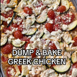 Greek Chicken Dump &amp; Bake