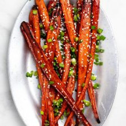 Gochujang Roasted Carrots