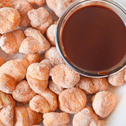 Air Fryer Churro Bites