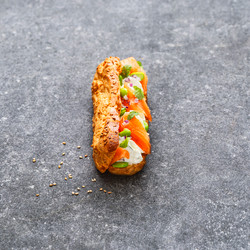 Smoked Salmon Eclairs