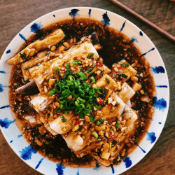 Chinese Eggplant With Garlic Sauce