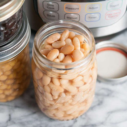 Instant pot bean chart
