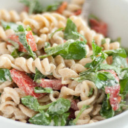 Arugula And Goat Cheese Pasta Salad (S VG)