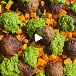 One-pan Zhug Meatballs With Orzo And Zucchini