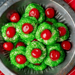 Cherry Cream Cheese Cookies