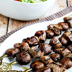 Steak Kabobs With Mushrooms