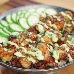 Sticky Cilantro Chicken