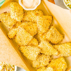 Parmesan Fish Nuggets