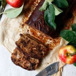 Chocolate Apple Cake (vegan, Gluten-free, Nut-free)