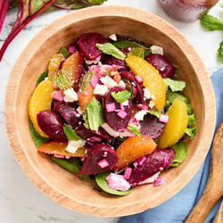 Beet Feta Citrus Salad