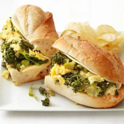 Egg And Broccolini Sandwiches