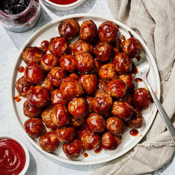 Barbecue Grape-jelly Meatballs