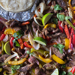 Sheet Pan Steak Fajitas