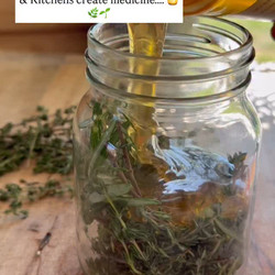 Thyme &amp; Rosemary Infused Honey — Your Kitchen’s Cold &amp; Flu Remedy