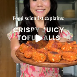 Juicy Crispy Vietnamese Tofu Balls