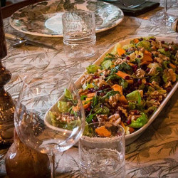 Heirloom Bean &amp; Wild Rice Thanksgiving Salad