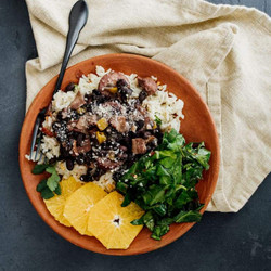 Feijoada with Garlic Butter Rice