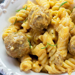 Instant Pot Swedish Meatball Pasta