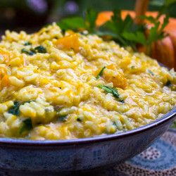 Pumpkin Risotto (instant Pot Method)
