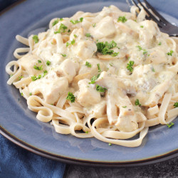 Low Fodmap Slow Cooker Chicken Stroganoff