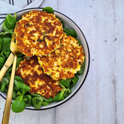 Galettes De Chou-fleur Au Fromage
