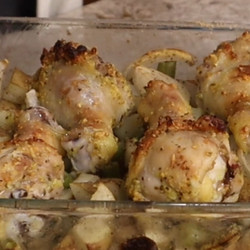 Garlic Parmesan Chicken &amp; Potatoes