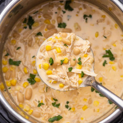 Instant Pot White Chicken Chili