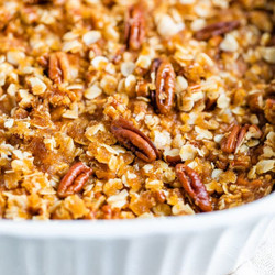Sweet Potato Baked Oatmeal
