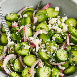 Cucumber Feta Salad