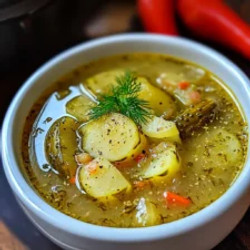 Polish Dill Pickle Soup Recipe