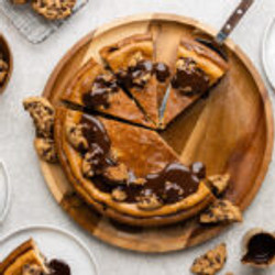New York Style Cheesecake Met Chocolate Chip Cookies