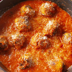 Zucchini "meatballs"